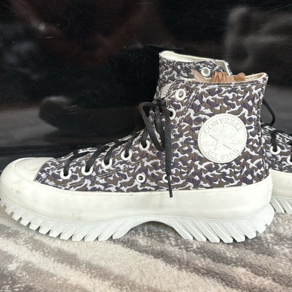 Converse Hi Lugged Winter 2.0 Jacquard Sand Dune Unisex Sneaker 7 men 9 women - Picture 3 of 10